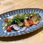 レ リーサ 笑顔 - カルパッチョ 少しずつ全種盛り