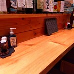 河辰 - カウンター席(2025年11月20日撮影)