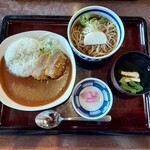 粋蕎庵 八幡 - そば屋のスパイスカツカレーランチ