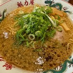 ラーメン魁力屋  - 料理写真:京都背脂醤油ラーメン(大) 968円