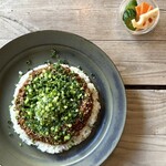 オクシモロン - 和風キーマカリー（激辛）1600円