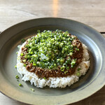 オクシモロン - 和風キーマカリー（激辛）1600円