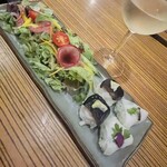 slow　luck - 甘酢かぶと茄子のお寿司