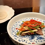 銀座 上瀧 - 2025.11.  但馬玄で仕立てた新派青椒牛肉古典を新たに昇華して~青椒但馬玄花卷~