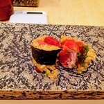 鮨 赫 sushi aka Tokyo - サービスのトロたく