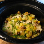 御料理 光安 - 炊き込みご飯