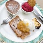 シェ・アンドレ・ドゥ・サクレクール - 盛り合わせは似ていたけれど