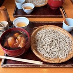 浅間 翁 - 鴨ざる　そばは田舎そばに変更