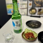 サガ 韓国居酒屋 - 生マッコリの次はチャスミル、ノンフレーバーはメニューに無いのです