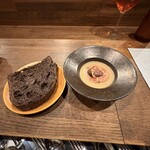 jiü - 栗のポタージュ　ショコラ　　味付けが濃厚で美味しい！