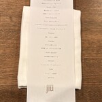 jiü - 2025/10 ディナー