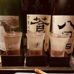 츠가루 죠삿파리 이사리야 사카바 아오모리 혼초우점 - 시음 세트