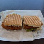 うみぱん - ■千葉県産サバカツ ￥780(イートインは￥794) カットしてもらいました。