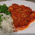 中国四川 旬菜 酒肆 楽山 - 海老チリ