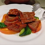 中国四川 旬菜 酒肆 楽山 - 焼豚