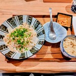 東京たらこスパゲティ - 量も十分