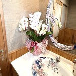 うなぎ亭 友栄 - 内観　2Fの洗面所