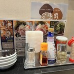 らーめん しおじ - 卓上