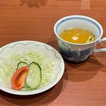 カフェレストランダ・ジュール - サラダ・スープ