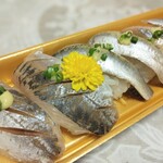 魚喜 - 料理写真:大好きな光物三昧♥