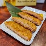 居酒屋 久保田 - ハムカツ