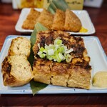 居酒屋 久保田 - 焼き油揚げ