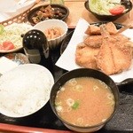 魚処おおたけ - カレイ定食