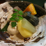 魚料理 沖の瀬 - 野菜炊き合わせ