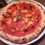Tempters Pizza+Bar - 海老のマリナーラピザ