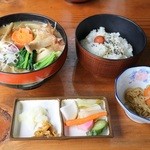 おっきりこみのふる里 - おっきりこみとごはん