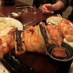 鮒忠 - 肉が大きい