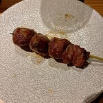 炭火串焼 鶏魚 - 砂肝