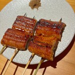 炭火串焼 鶏魚 田町店 - うなぎ串