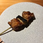 炭火串焼 鶏魚 田町店 - ねぎま