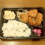 ディオ - 唐揚げ弁当 (税抜)198円 ※開封後 (2025.11.25)
