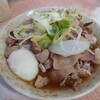 南天 - 肉そばダブル温泉卵つき