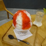 LEXUS MEETS... - 秀月堂監修かき氷 いちごミルク、積丹ジン「KIBOU-きぼう-」-火の帆-(トニックウォーター)