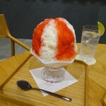 LEXUS MEETS... - 秀月堂監修かき氷 いちごミルク、積丹ジン「KIBOU-きぼう-」-火の帆-(トニックウォーター)