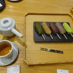 LEXUS MEETS... - 日比谷五街道団子(5種)、出雲紅茶(HOT)