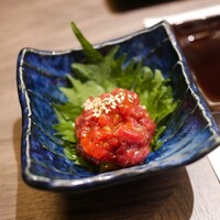 近江うし焼肉 にくTATSU 日本橋室町店 - にくTATSUユッケ