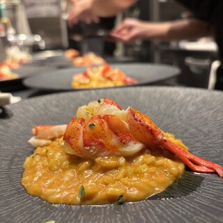 旬の食材を使ったコースは2種用意⭐︎¥13200or7700