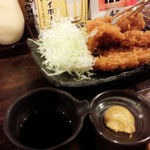 大衆酒場　晩酌娘 - 海鮮串揚盛４８０円