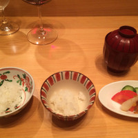 尾崎幸隆 - 〆の卵かけ御飯のご飯を選べる