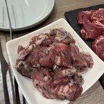 ジンギスカン×厚岸牡蠣  ラムグチカズヤ - 塩ジンギスカン