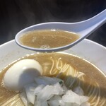 ヌードル＆スパイスカレー 今日の1番 - 本日のスープ ※玉子は店主からのサービス(いつも有難うございます)