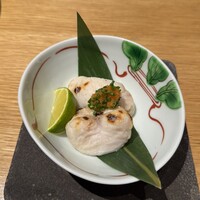 心・技・体 うるふ 博多 - 河豚の白子焼き