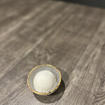 焼肉とみ - 甘味(りんごシャーベット)