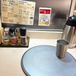 麺屋 音 - お盆とお水