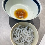 ひとりしゃぶしゃぶ 七代目 松五郎 - 春雨と春雨の割り下