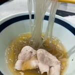 ひとりしゃぶしゃぶ 七代目 松五郎 - 春雨ツルツル〜♪